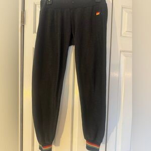 Aviator Nation XS Charcoal Pants